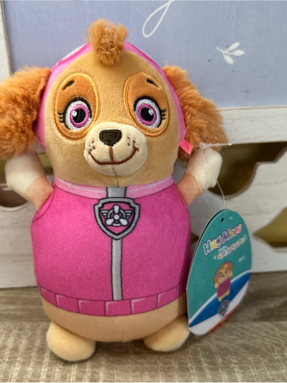 HugMees Paw Patrol Skye Soft Plush Doll Original Squishmallows Nickelodeon